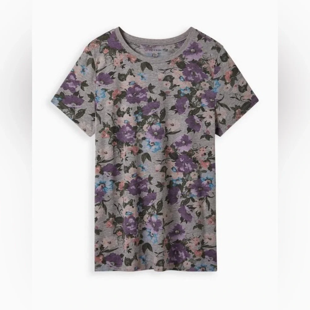 NWT Torrid Vintage Triblend Crewneck Short Sleeve Tee Size 2 2X - Picture 4 of 10